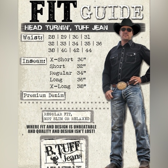 B Tuff Men’s Sport Dark - Picture 5 of 9